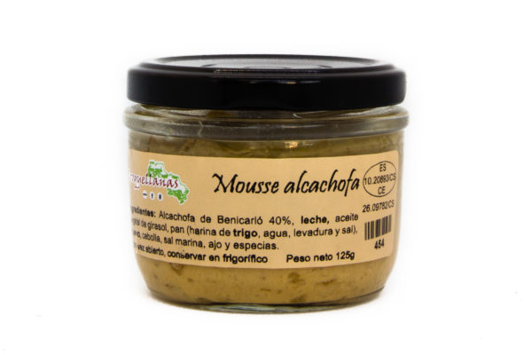 Mousse alcachofa 1