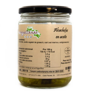 Alcachofas en aceite 1